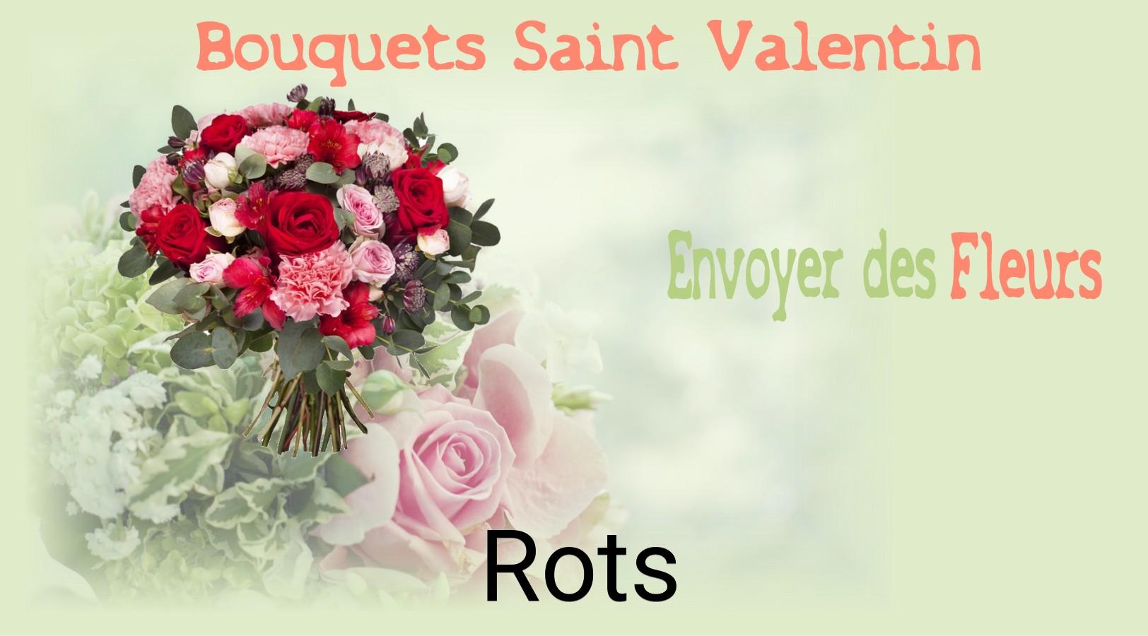 Roses de Saint-Valentin livrées à Rots